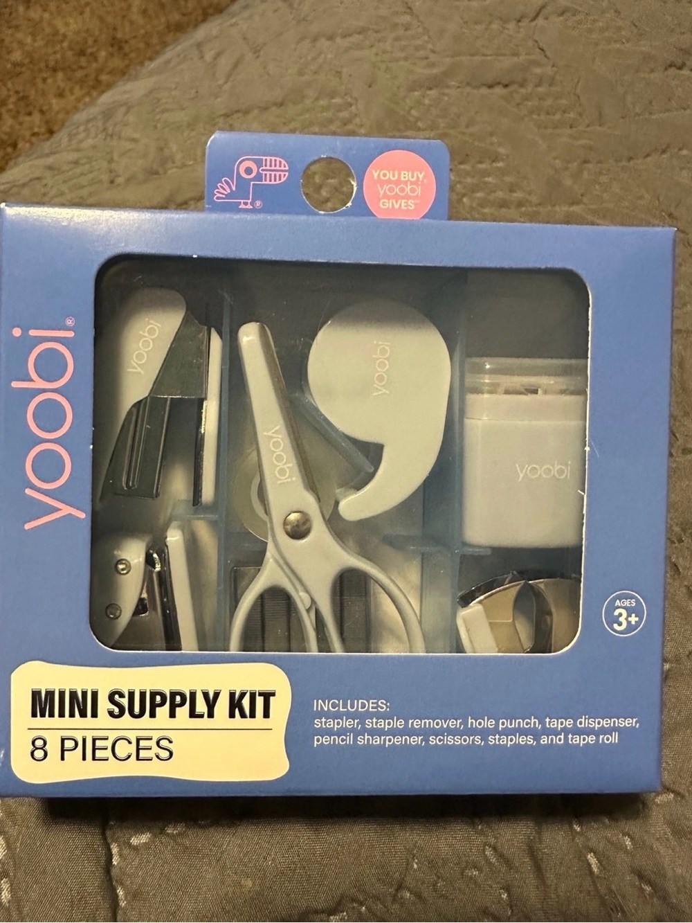 Yoobi Mini Supply Kit 8 Pieces